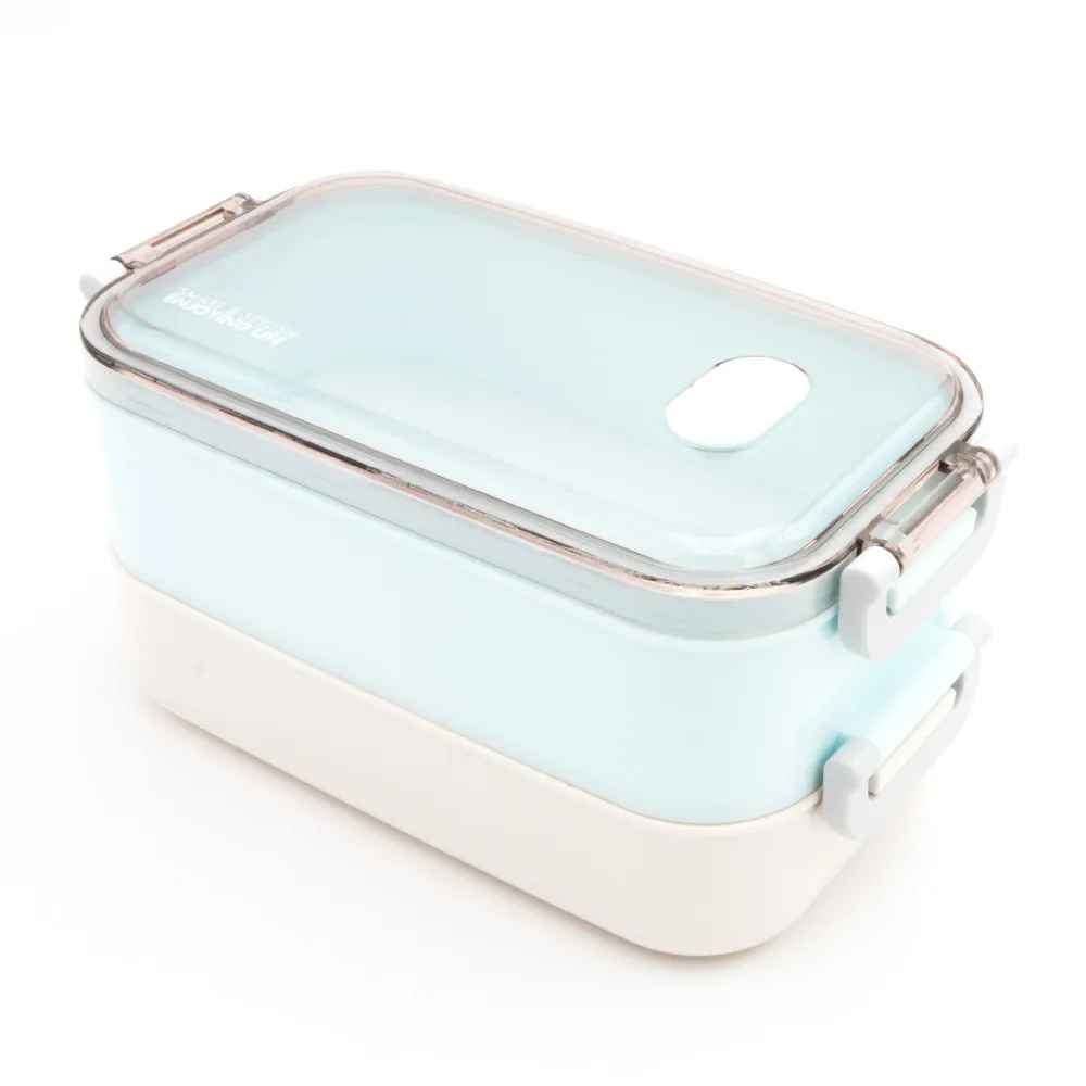 Портативная креативная Студенческая коробка для завтрака Bento Box пластиковая
