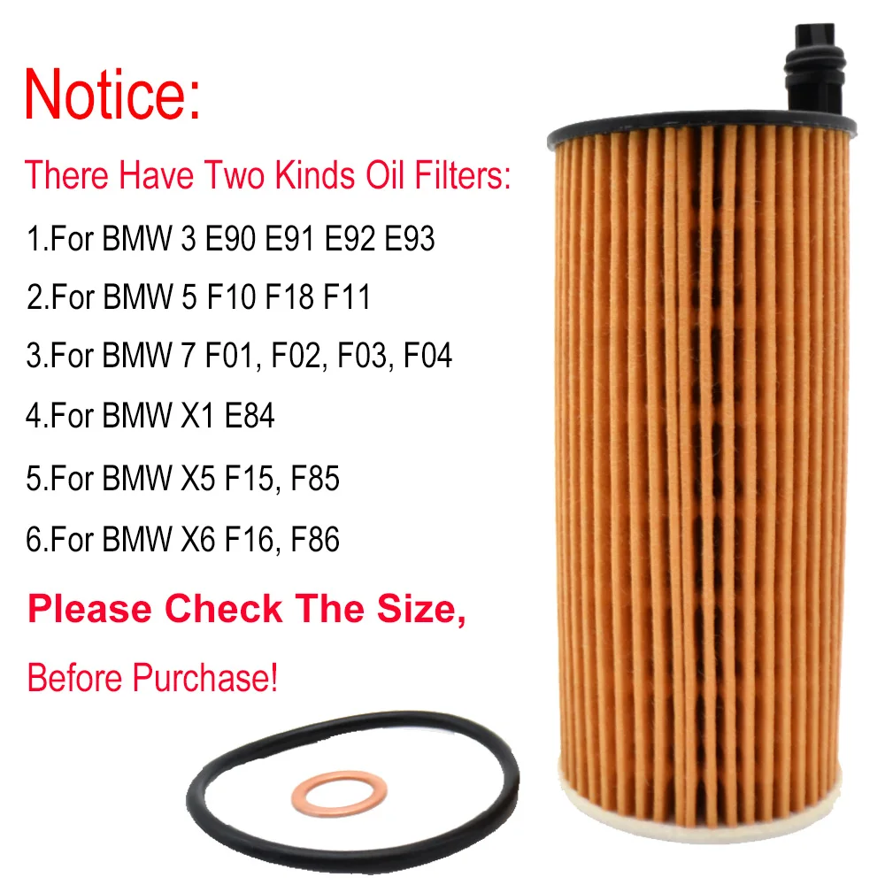 Кол во 5 11428507683 масляные фильтры для Toyota BMW ALPINA D4 430d 435d X4 MINI Clubman Estate Convertible купе