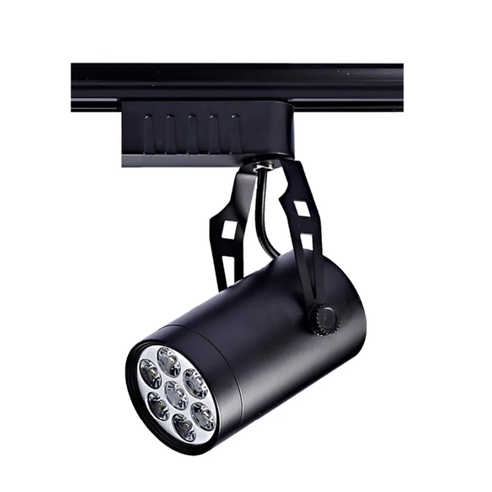 Jiawen 20 шт./лот 7 Вт LED Регулируемые светильники AC85-265V Алюминий белый и черный В виде