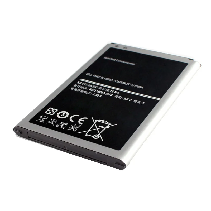 Оригинальная замена samsung Батарея для Galaxy NOTE 3 N900 N9002 N9009 N9008 N9006 N9005 Note3 B800BC B800BE с NFC 3200