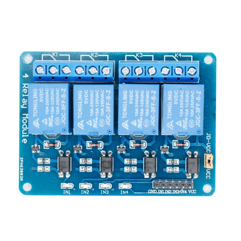5 В 4-Канальный Релейный модуль с анод для Arduino PIC ARM AVR DSP 4 канала реле Управление
