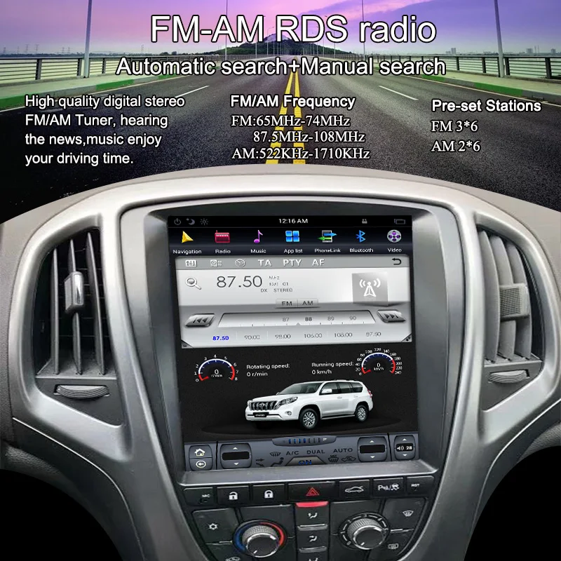 Автомобильный мультимедийный комплект Tesla style Android 9 0 без DVD плеера GPS навигация