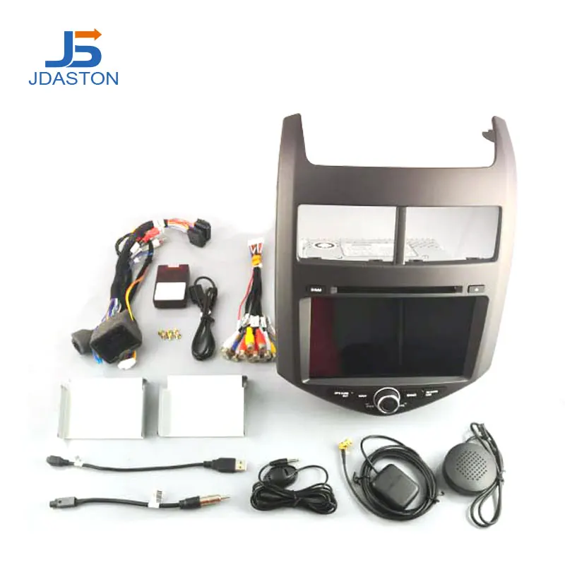 JDASTON Android 9,0 Автомобильный мультимедийный плеер для Chevrolet Aveo/Sonic 2011 2012 2013 2 Din Автомобильный Радио gps навигация Стерео DVD wifi