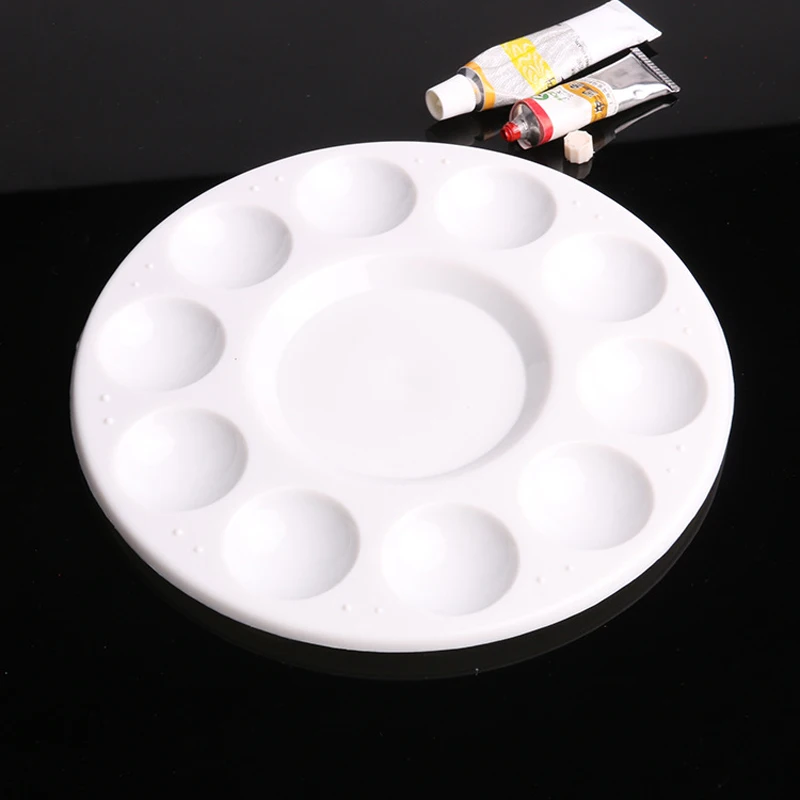 COMIART Универсальная круглая профессиональная пластиковая палитра для рисования