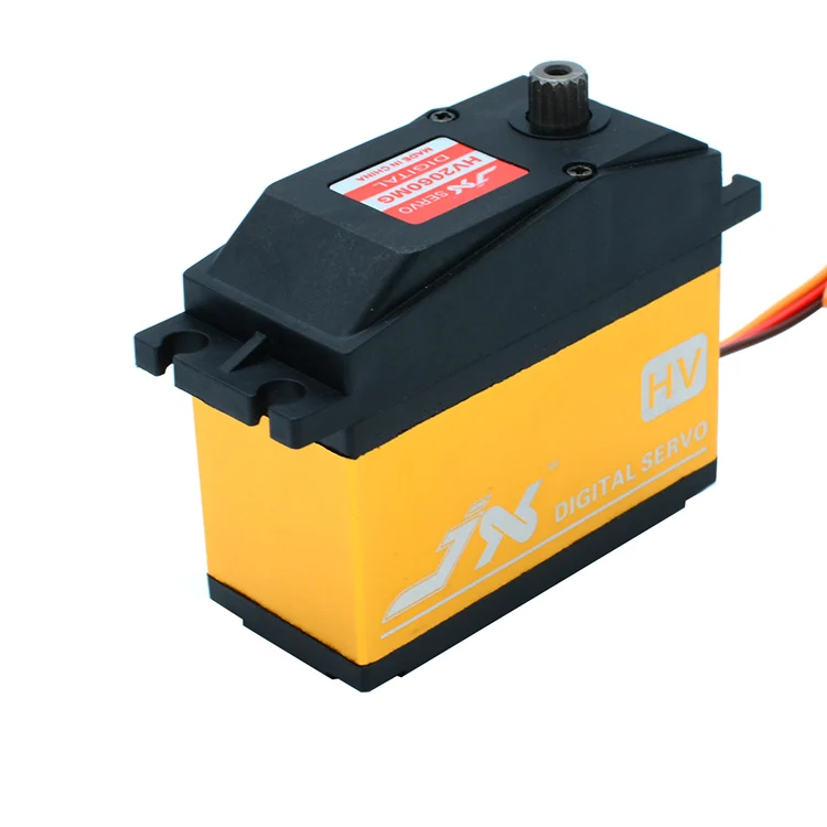 JX Rc сервопривод PDI-HV2060MG 60 кг высокий крутящий момент 180/360 градусов цифровой сервопривод для модель вертолета на дистанционном управлении части 1/5 rc-вертолет на радиоуправлении - Цвет: 1PCS 180 Degrees