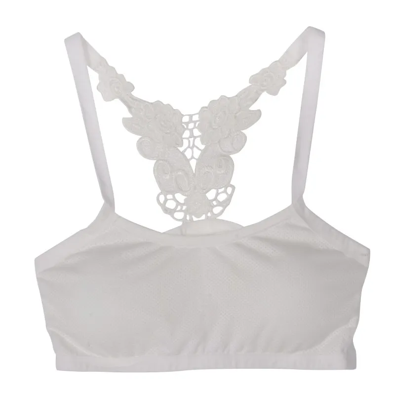 

Womens Yoga Fitness Crop Tops Tank Workout Running Sports Bra Padded Racerback