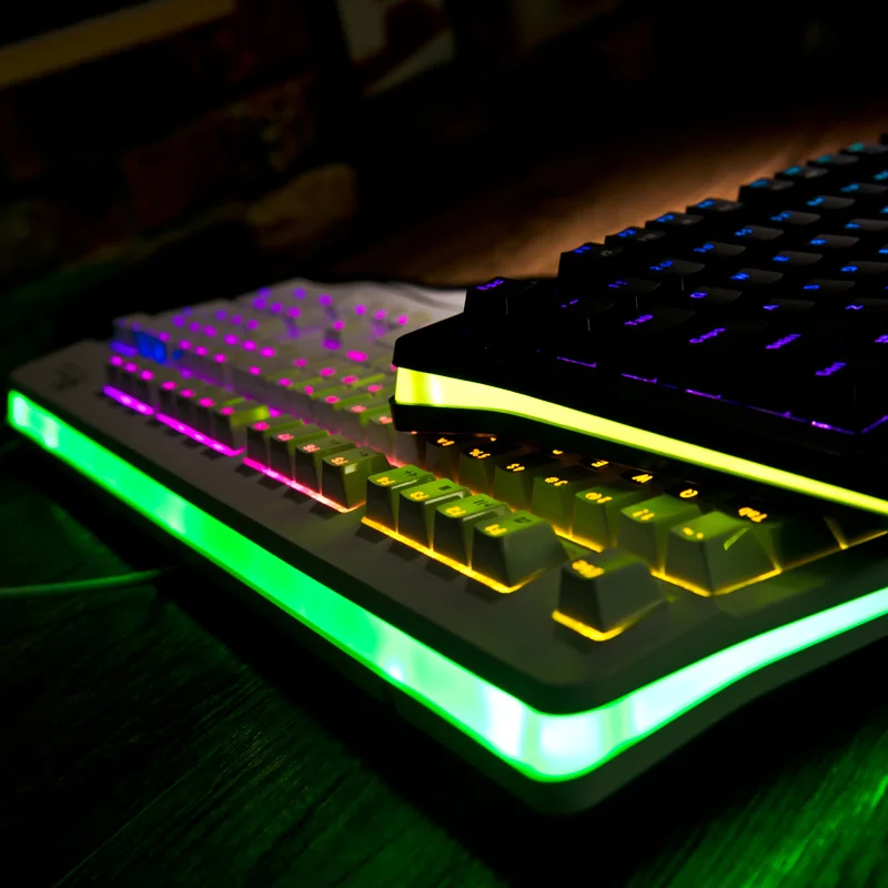 Royal Kludge Official Backlit Keyboard for Gaming RGB Backlight Mechanical 104 Keys N Key Rollover | Компьютеры и офис
