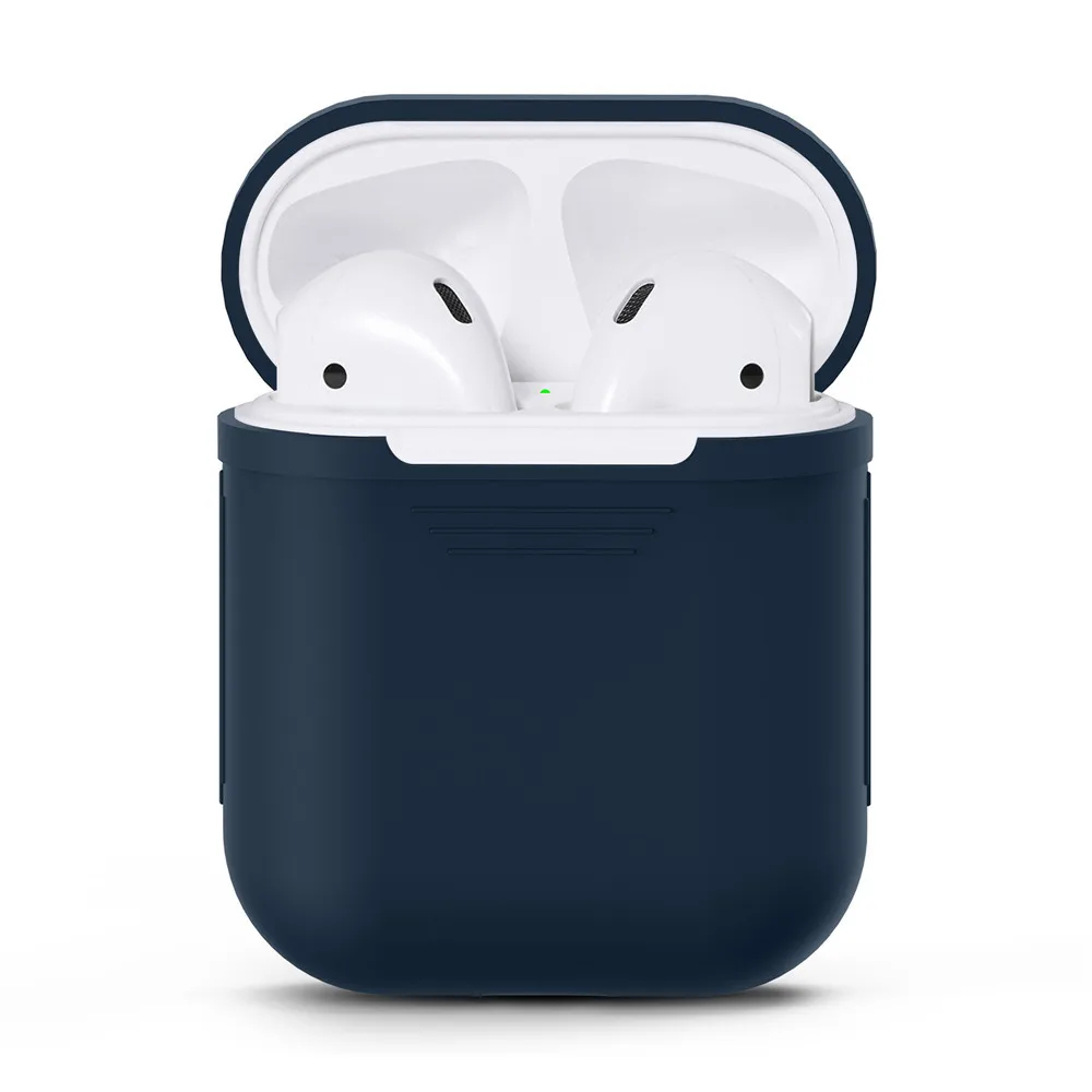 AirPods Bluetooth чехол для гарнитуры Airpods силиконовая крышка airpods аксессуары air pods