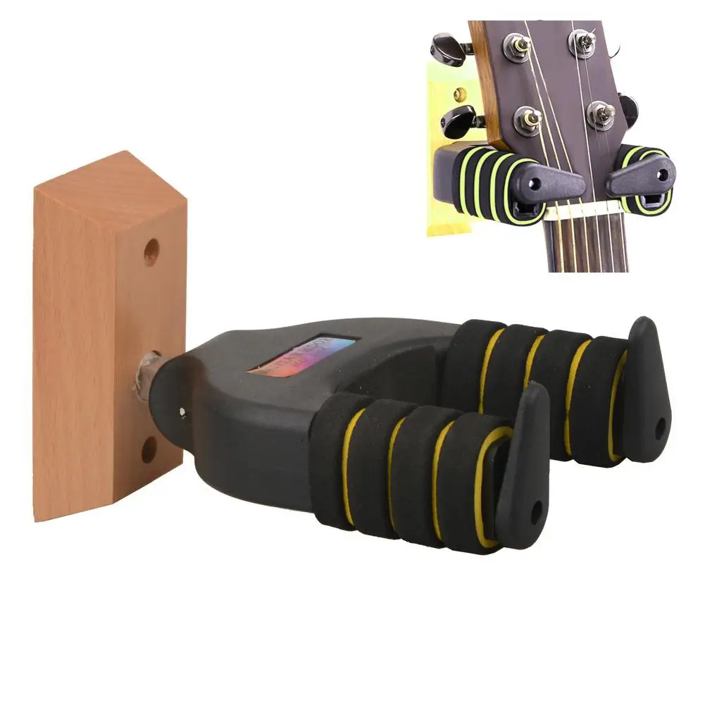 

Gravity Automatic Lock Guitar Stand Wall Mount Hanger Rotatable Guitarra Holder Stand Rack Hook for Bass Guitar Ukulele
