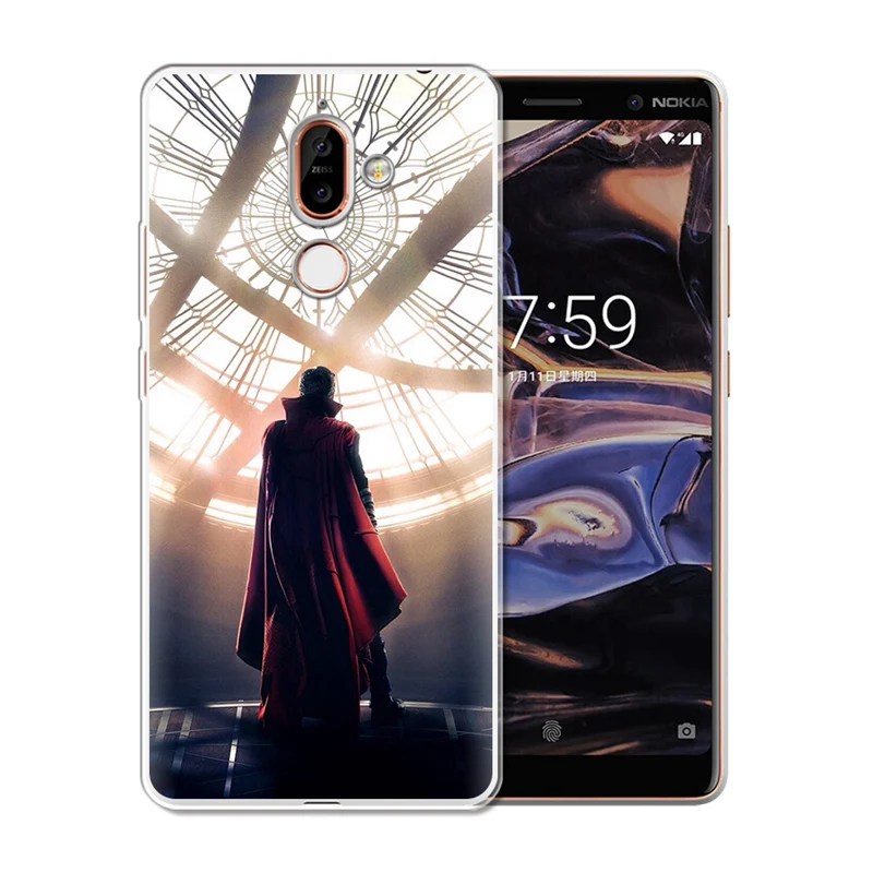 Чехол для телефона Marvel Hero Owl rick morty Butterfly cat Nokia 1 3 5 8 6 2 7 Plus 9 X6 2018 X7 X3 |