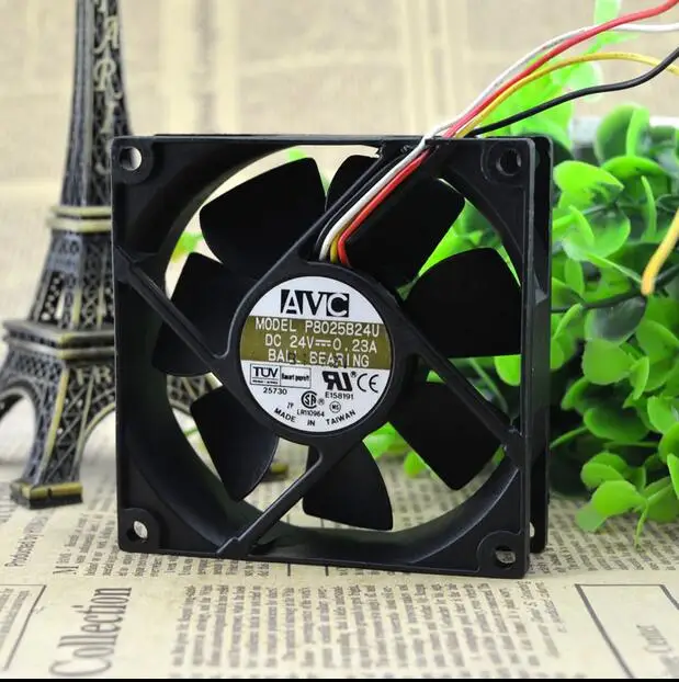 8 см AVC 8025 0.23a 24 V Инверторные промышленные охлаждающего вентилятора компьютера