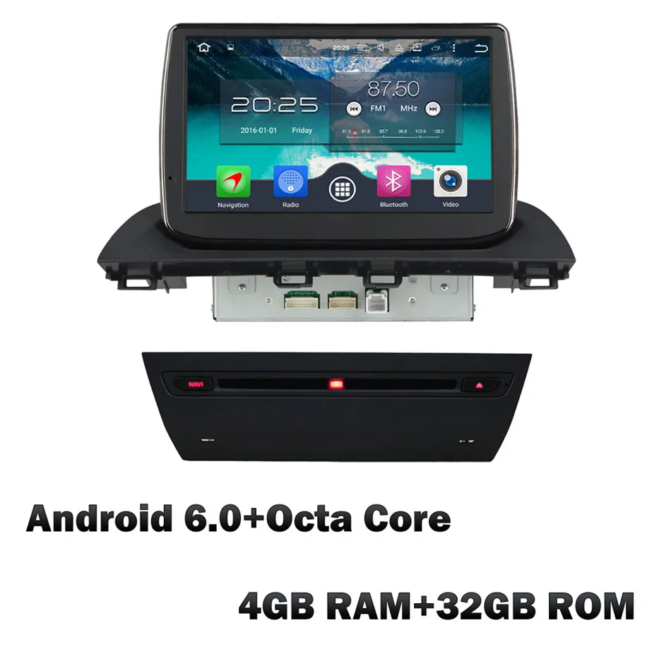 Android 6 x 4GB RAM KLYDE " ips 4G Octa Core Android 8,0 7,1 6,0 4 Гб Оперативная память 32GB Встроенная память автомобильный DVD плеер радио для Mazda 3 Axela - Цвет: Android 6 x 4GB RAM