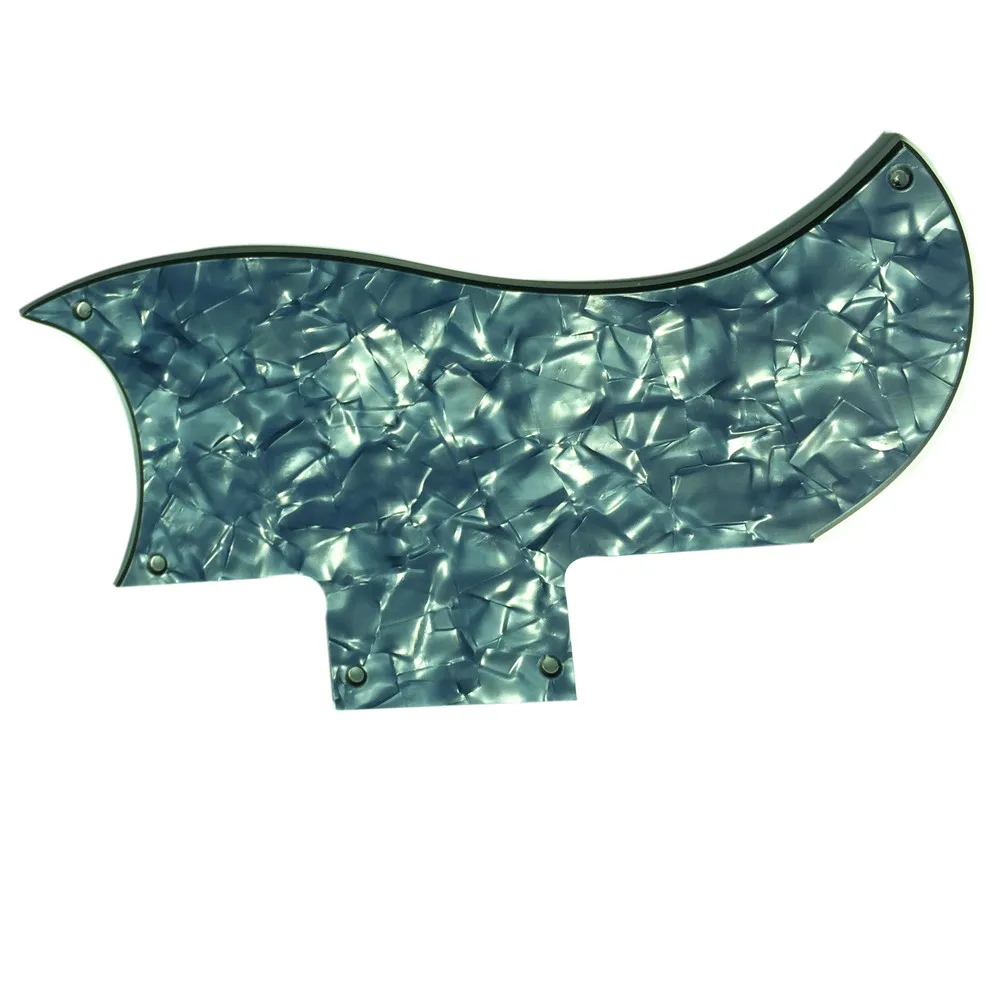 Pleroo Custom Guitar pickgaurd для гитарной пластины 61 SG 4 слойная жемчужная подделка|Детали и