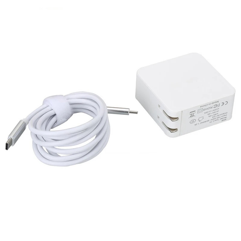 65 Вт 45 Тип USB C PD стены Зарядное устройство главного адаптера под названием 30 W для