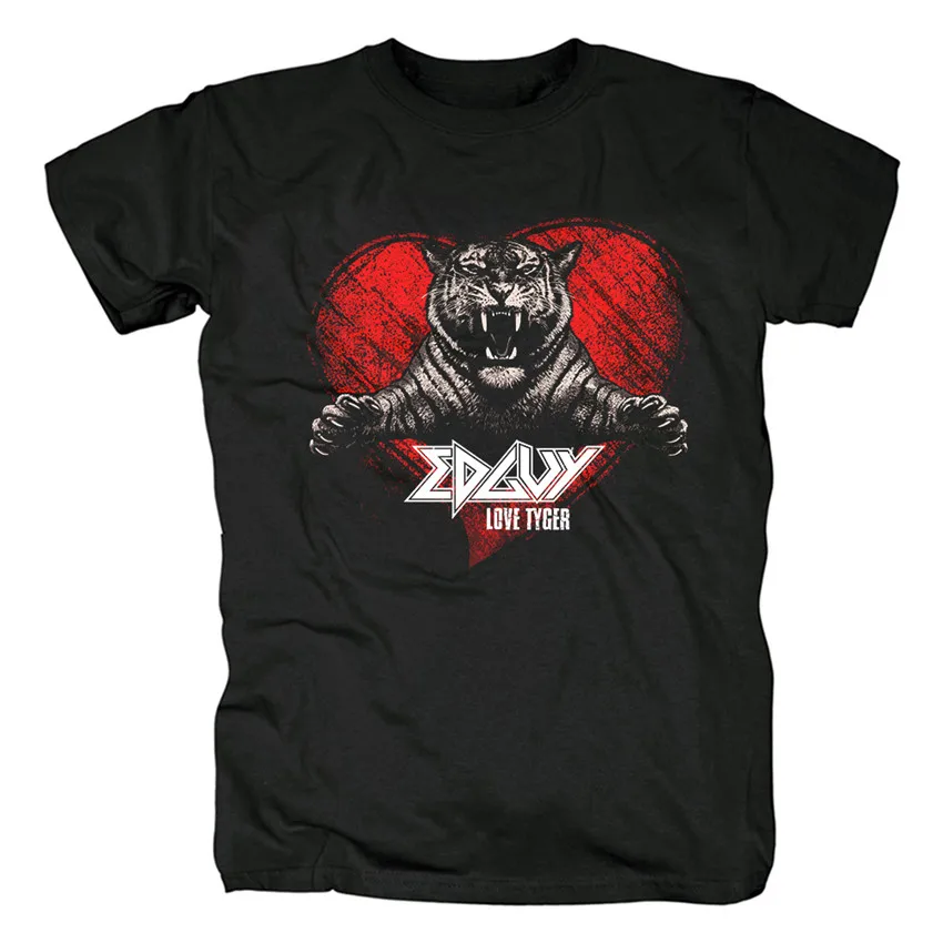 16 видов конструкций Edguy Тигр Джокер рок модный бренд Мужские Женские рубашки 3D