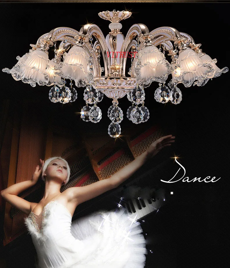 Современные хрустальные люстры подсветка для дома светодиодная лампа|modern crystal