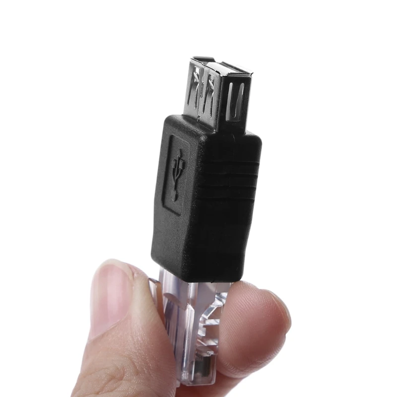 TCAM 2 шт. USB тип A Разъем для Ethernet Интернет RJ45 разъем адаптер конвертер| |