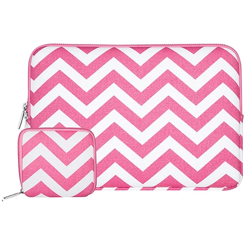 Chevron Rose Red Mosiso 11,6, 13,3, 14, 15,4 дюймов, сумка для ноутбука, чехол, чехол для Macbook Air Pro 13, 15, 16 дюймов, сенсорная панель,, Asus, acer, Dell, для женщин - Цвет: Chevron Rose Red