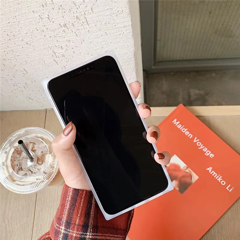 Модный Блестящий леопардовый чехол для телефона iphone X XS XR MAX квадратный глянцевый