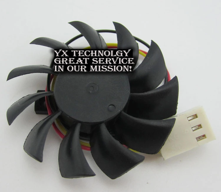 Вентилятор Охлаждения видеокарты EC4510H12EA 12 В постоянного тока а диаметр лопасти