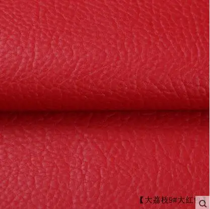 red Кожа ткань. Хорошие 69* 50cm1pc ИСКУССТВЕННАЯ Кожа Искусственная Кожа Ткань Для Шитья ПУ синтетической Искусственной Кожи Ткань Для Диван Diy мешок Материал - Цвет: red