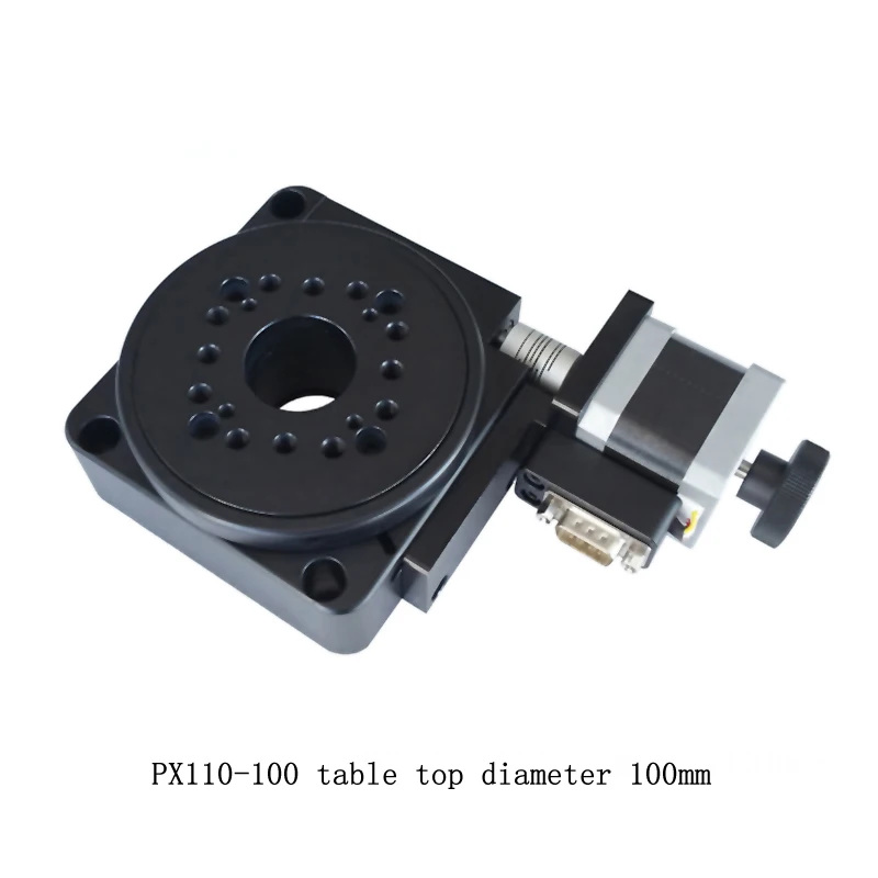 PX110 200 высокоточная электрическая вращающаяся платформа Вращающийся дисковый