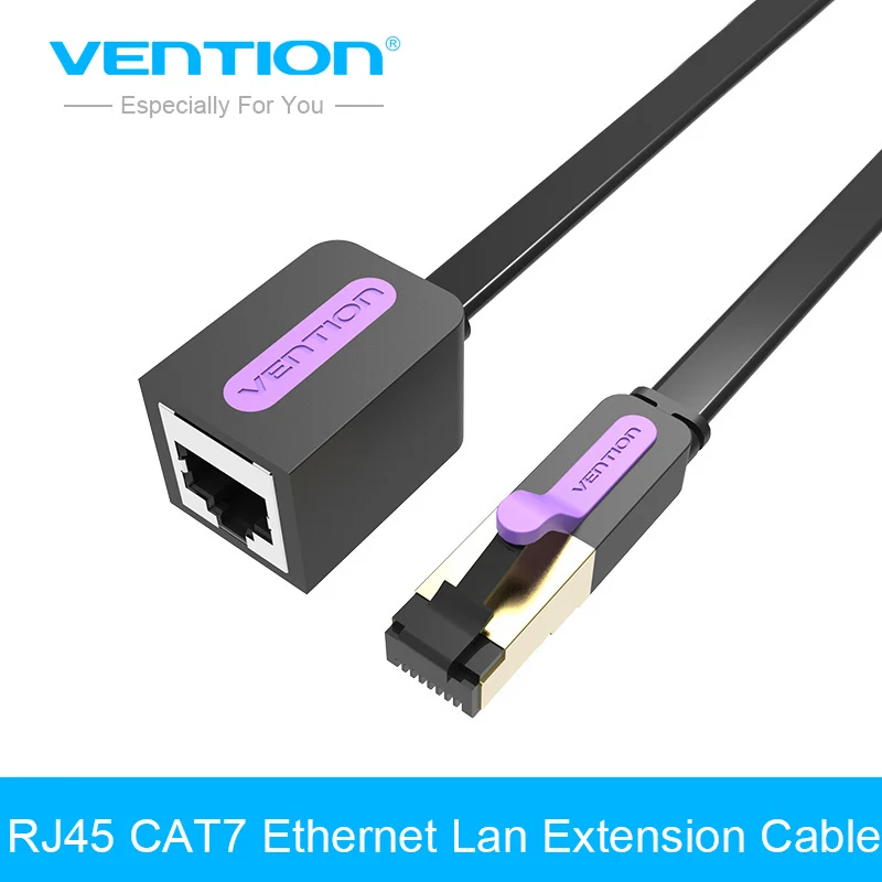 Кабель RJ45 Ethernet CAT 7 1 м 3 м 5 м Vention удлинительный M/F для подключения ПК ноутбука |