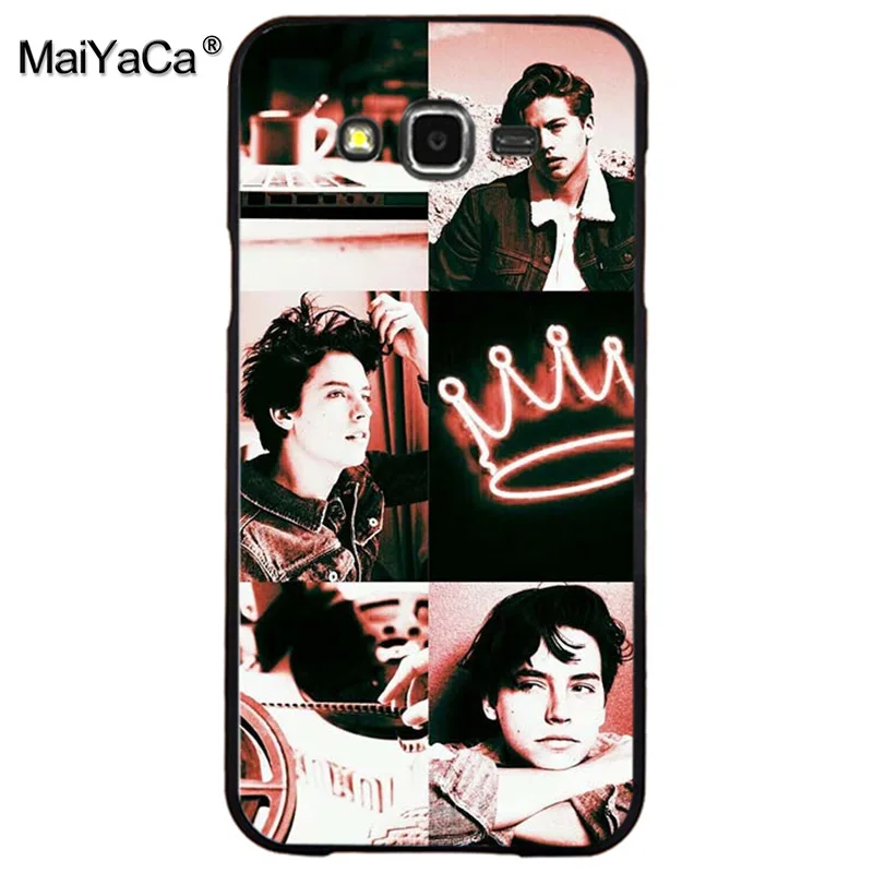 MaiYaCa речной серии Cole Sprouse DIY Окрашенные чехлы для телефонов Аксессуары samsung j7 j8 j4 j6