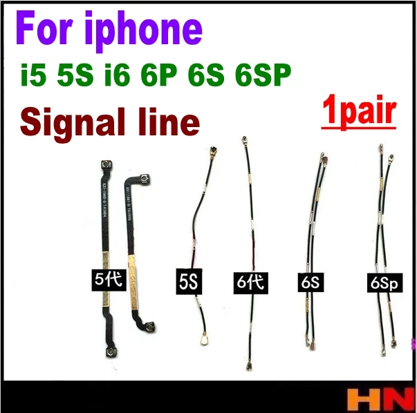 1 пара 2 шт. материнская плата для iPhone 5 5s 6 6s 6sp Plus|signal antenna|iphone 5iphone |