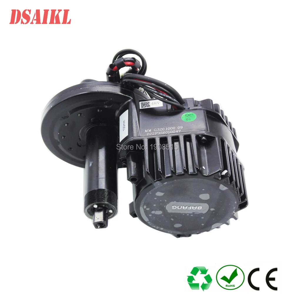 8fun 250 Вт 350 Вт 500 Вт mid мотор Bafang BBS01 bbs02b 36V с центральным приводом motor 8fun 68 мм 100 мм 120 мм средне-приводной двигатель комплект