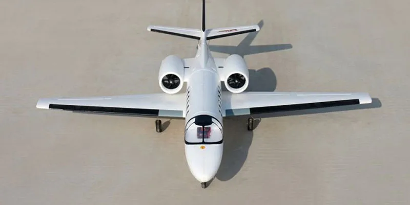 Dynam 1180 мм Cessna 550 Turbo Jet RC RTF пропеллер самолет с мотором ESC Servo батарея TH03703