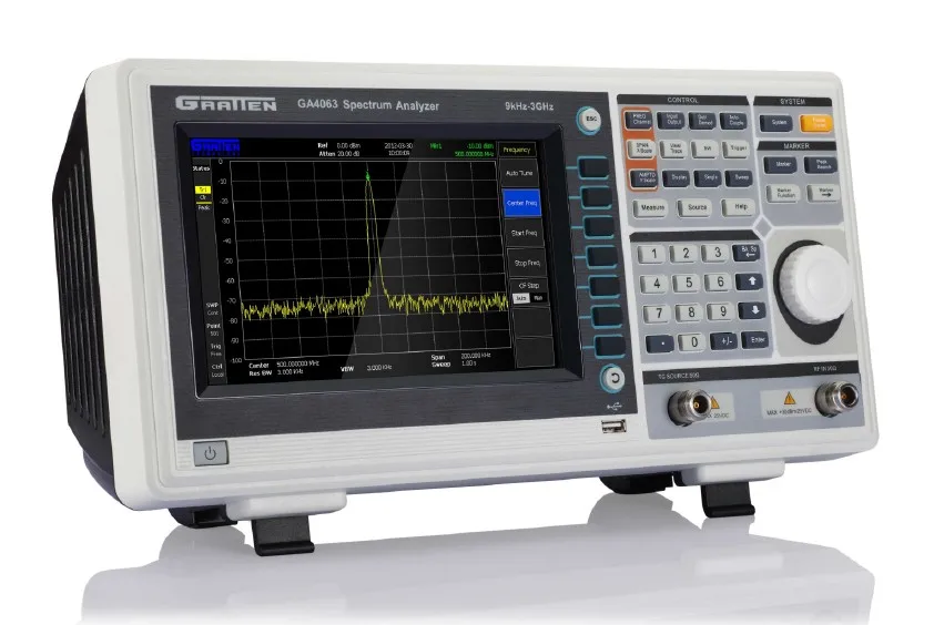 ATTEN GA4062 + TG 9 кГц до 1.5 ГГц цифровой анализатор спектра с отслеживания