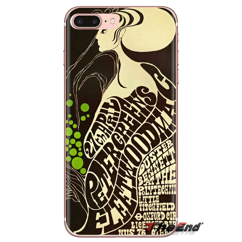 Для Sony Xperia Z Z1 Z2 Z3 Z5 compact M2 M4 M5 C4 E3 T3 XA Huawei Mate 7 8 Y3II ТПУ чехол сумка Fleetwood Mac blues soft rock Band |