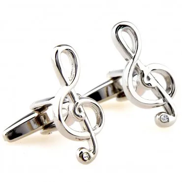 Запонки для музыкальных заметок 2 пары Бесплатная доставка Акция |