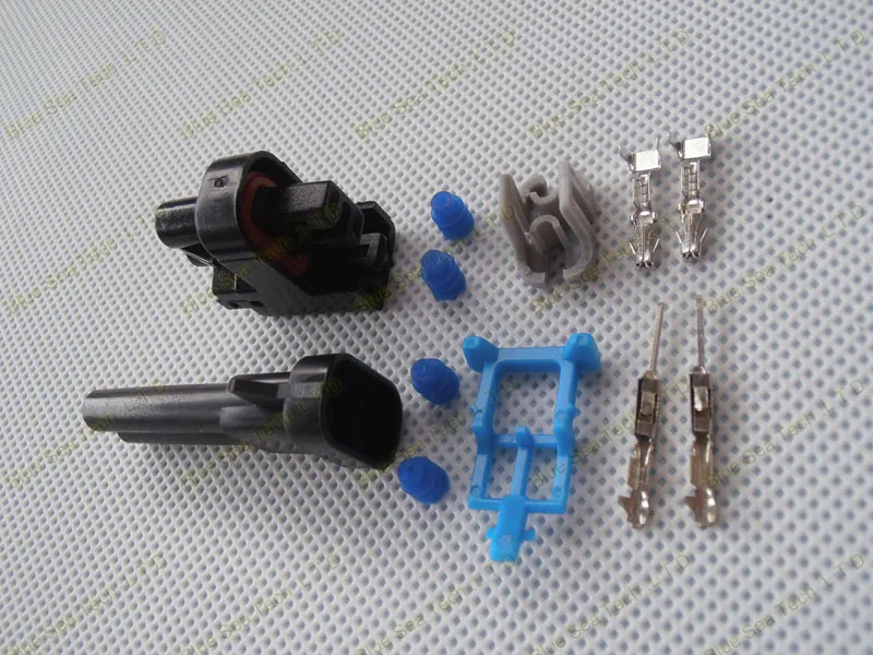 Образец 2 комплекта штырька разъем топливного распылителя автомобильный