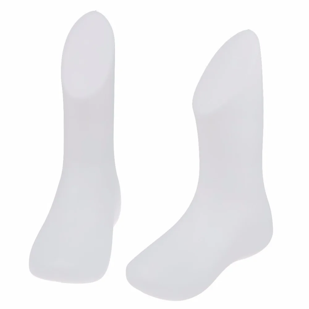 

CAMMITEVER White Children Kids Retail Shoes Sandal Hosiery Sox Socks Feet Mannequin Display Foot Dummy Model Stand Hard Plastic