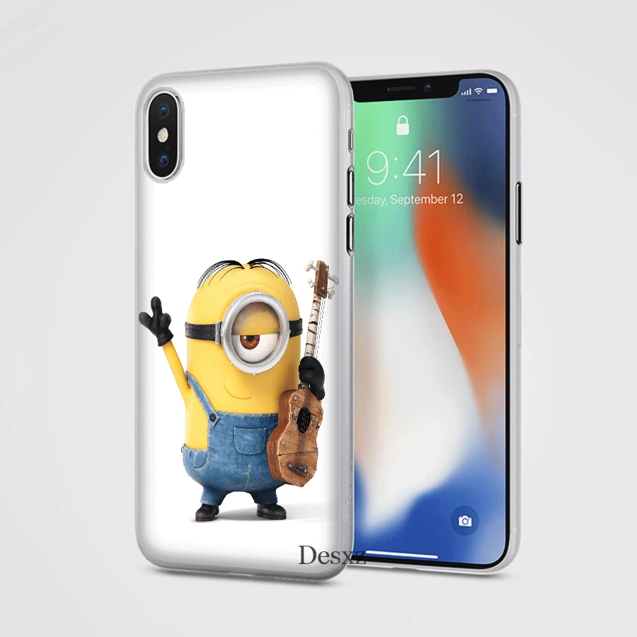 Мобильный телефон чехол для iPhone 7 8 Plus 11 Pro XR X XS Max 5 5s SE 6 6s Чехол Миньоны мой Единорог