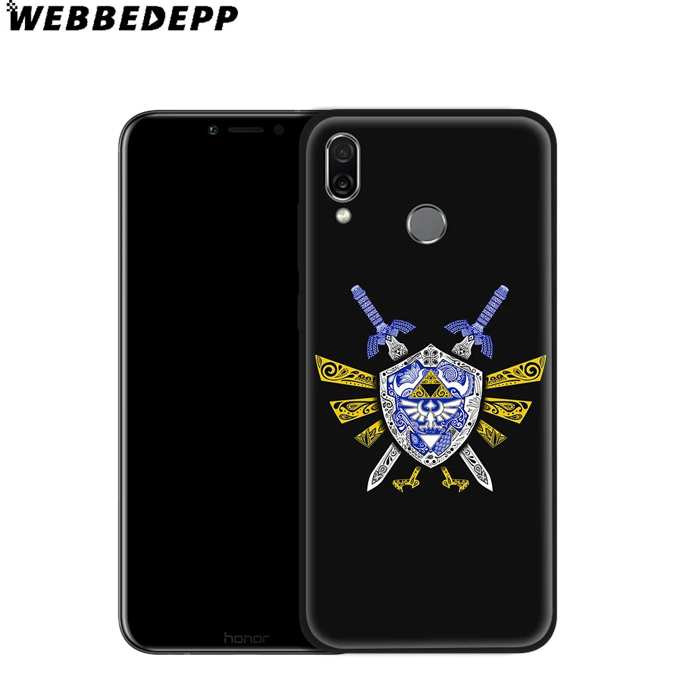 Мягкий чехол WEBBEDEPP Legends Of Zelda для Huawei Mate Honor 20 6A 7A 7C 7X 8 9 9X 10 View Lite Pro 30 |