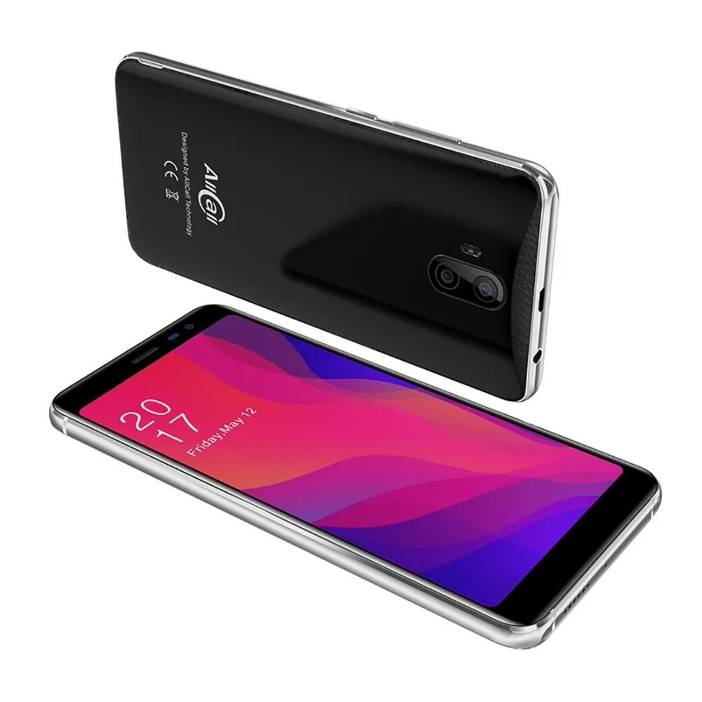 AllCall Rio X ram, 1 Гб rom, 8 Гб мобильный телефон, 13 МП, 5 МП, две задние камеры, 5,5 дюймов, Android 8,1, MTK6580M, четыре ядра, две sim-карты, смартфон