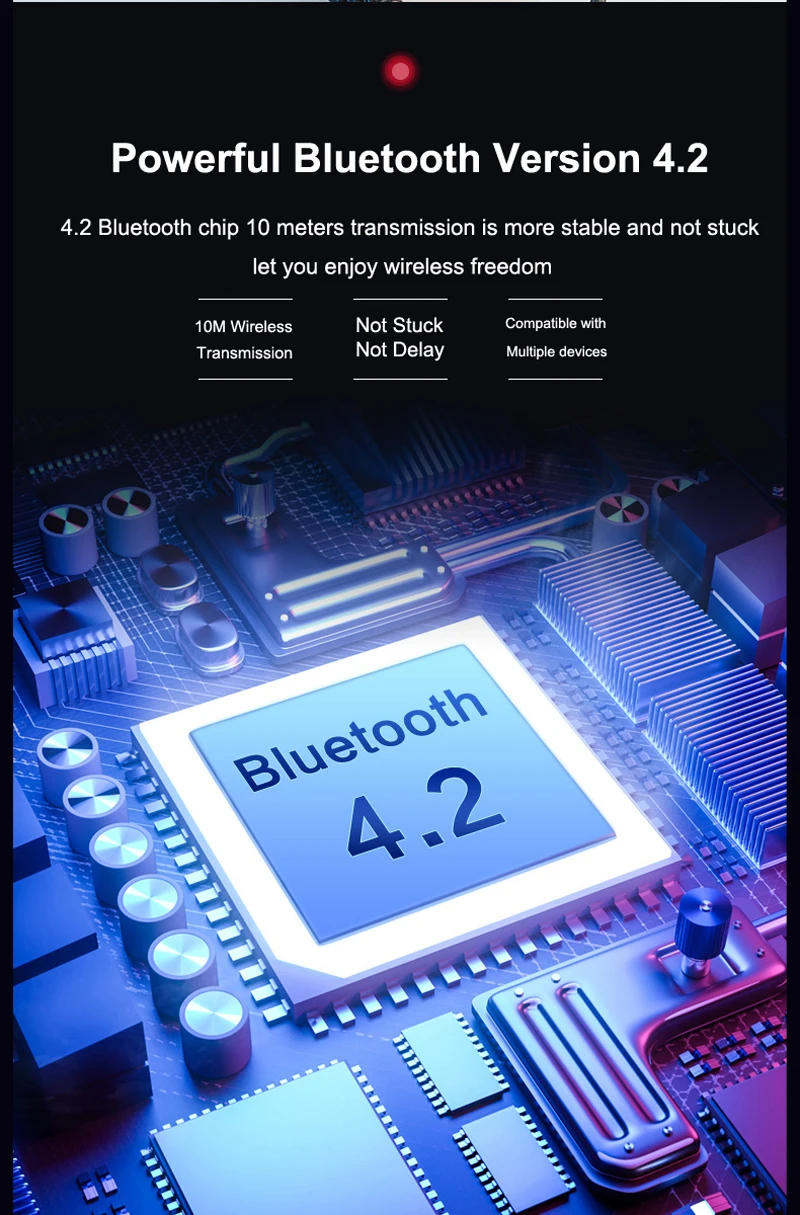 Беспроводные наушники Bluetooth наушники гарнитура Высокая точность стерео Бас светодиодный светильник геймер с микрофоном auriculares для телефона