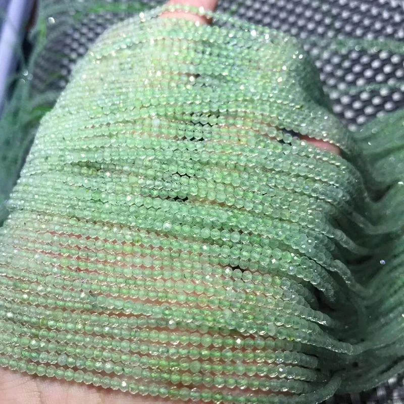 

Круглые граненые бусины prehnite green, 2 мм, 3 мм, 15 дюймов, для самостоятельного изготовления ювелирных украшений, FPPJ, оптовая продажа, натуральный камень
