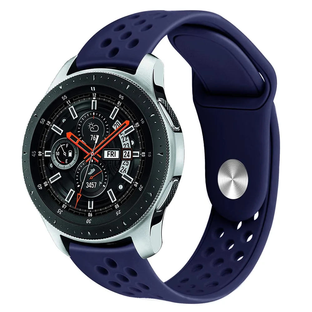 Tschick Band для samsung Galaxy Watch 46mm мягкий силиконовый ремень подходит Шестерни S3 Classic/Moto 360
