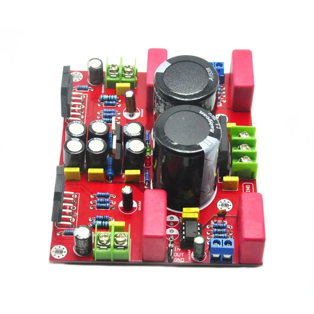 LM3886TF + NE5532 2 канальный аудио Высокая точность HIFI усилитель жар плата в сборе