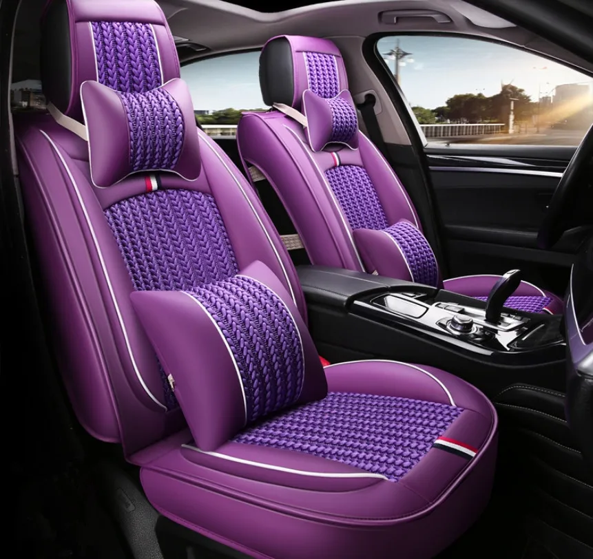 Лучшее качество! Полный комплект чехлов на сиденья автомобиля для BMW X3 E83 2010 2004