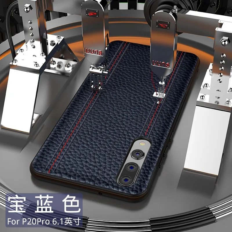 Роскошный чехол из натуральной кожи для huawei P20 PRO HONOR NOTE 10 полностью защитный