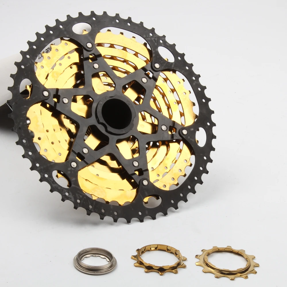 Racework Sunracing xx1 11 speed 11-46T 11-50T 11-52 t Золотая кассета, 10 speed 11-42T 11-46 T, 11-50t 12 скорость 11-52T широкое соотношение