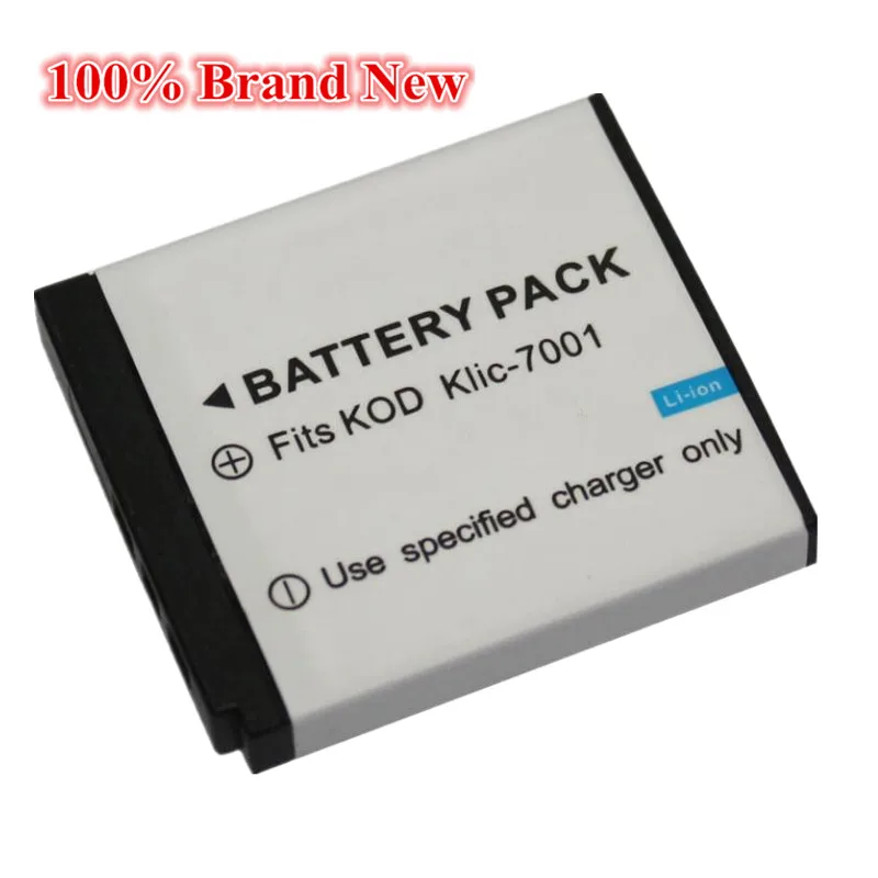 1200 мАч 100% Новый Сменный аккумулятор для камеры Kodak KLIC-7001 KLIC 7001 ком М M340 M341 M863 M893 IS