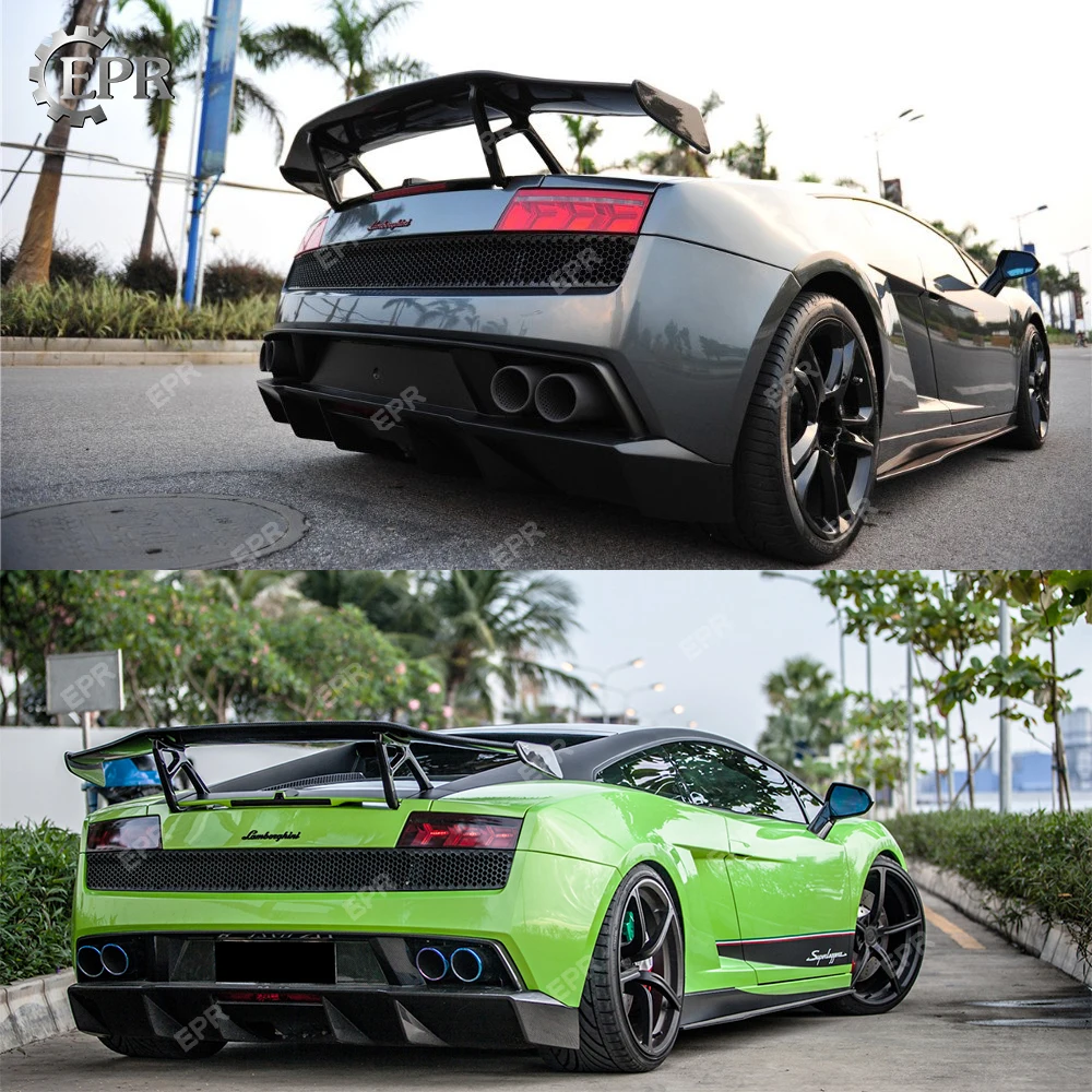 Детали для тюнинга спойлера из углеродного волокна Lamborghini Gallardo LP550/LP560/LP570 SV Look LP550