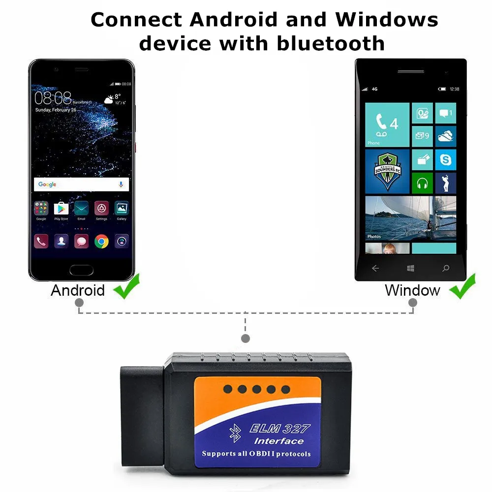 Лучший Wi-Fi ELM327 V1.5 OBD2 для IOS/Android/PC 1,5 ELM 327 Bluetooth OBDII сканер Real 25K80 ELM-327 OBD-II автомобильный диагностический инструмент