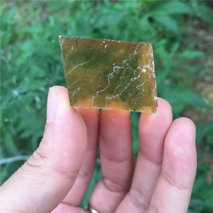 Hot Sale 100% Natural dark yellow calcite rough stones and minerals iceland spar reiki meditation healing crystals raw gemstone | Дом и сад